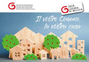 Foto di copertina opuscolo «Il vostro Comune, la vostra casa»