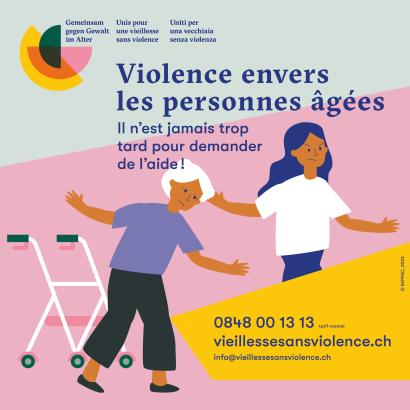 Ensemble contre la violence envers les personnes âgées