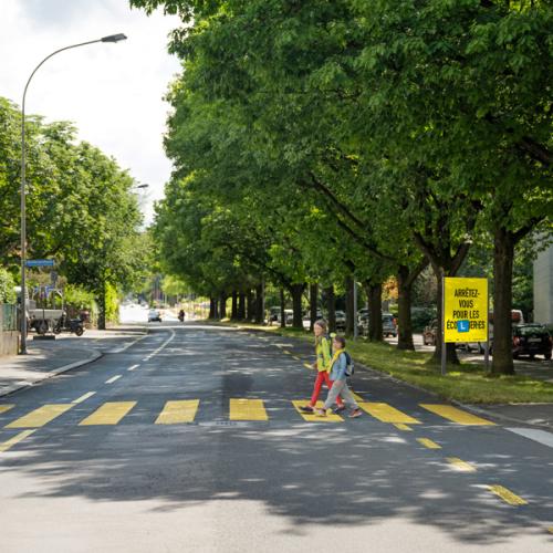 Arrêtez-vous pour les écolier·es