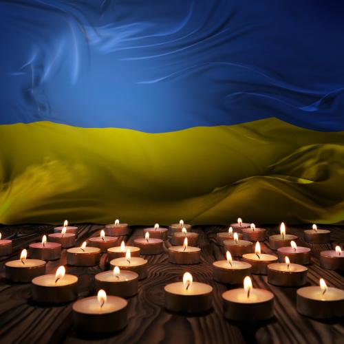 Minuto di silenzio per le vittime della guerra in Ucraina