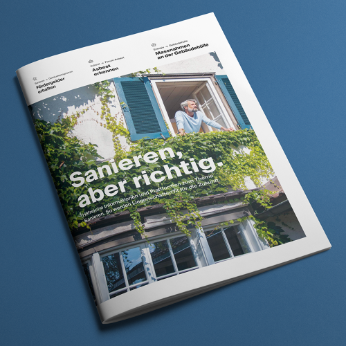 Neue Broschüre «Sanieren, aber richtig»